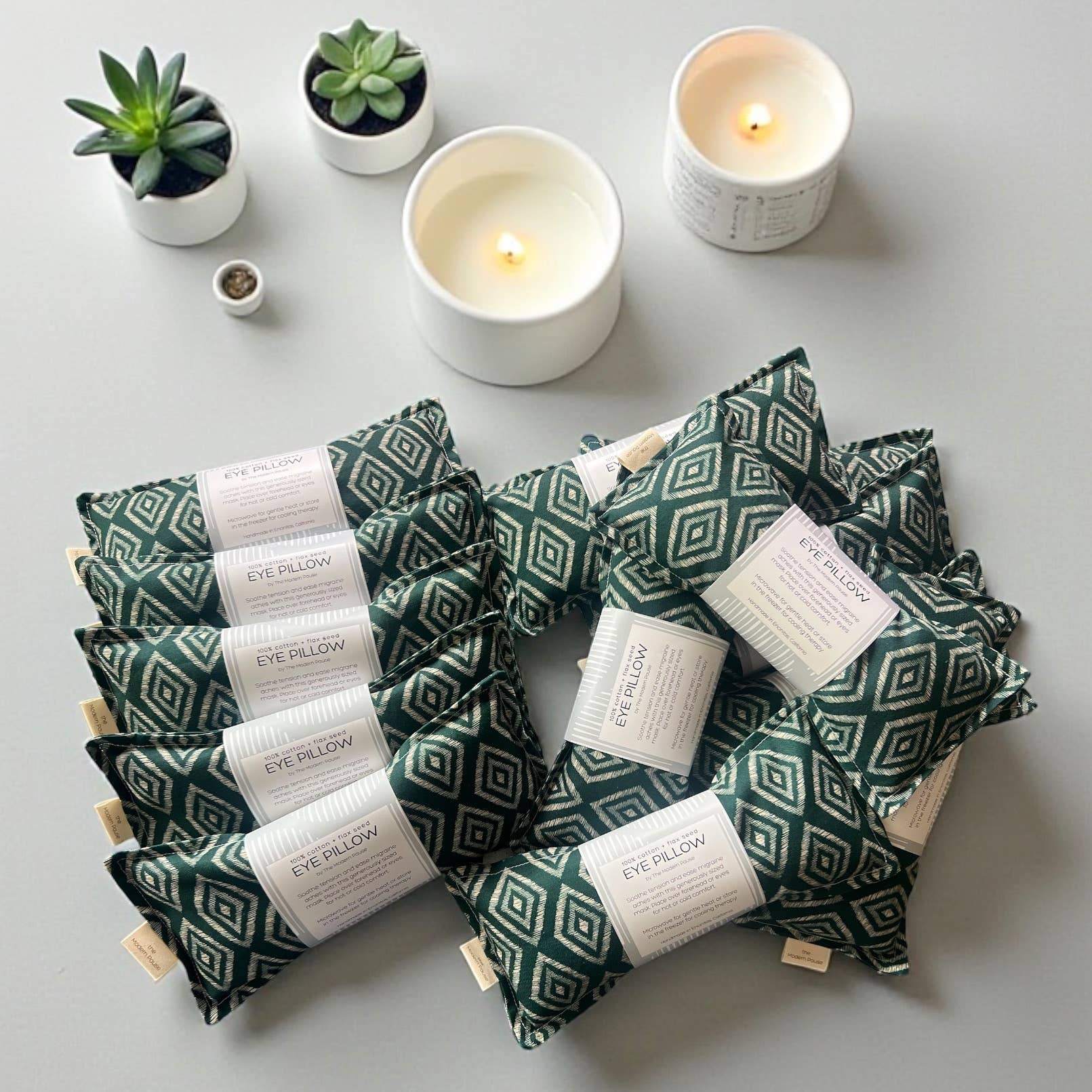 The Modern Pause - Wholesale Spa/Therapy Pillow - Eye Pillow - Zen Garden Collection6