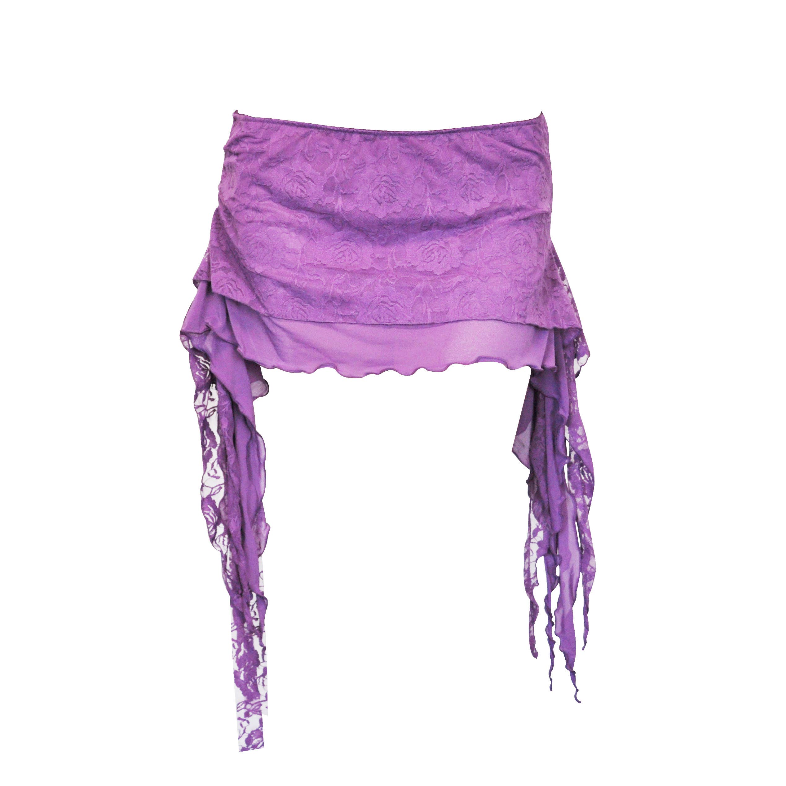 Western Fashion - Wholesale Rok - Dames - Kanten overrok0