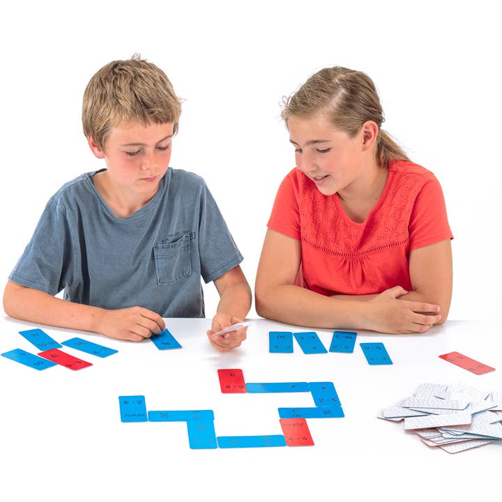 Wissner® aktiv lernen – Engroshandel Læringskort - Børn og baby – Domino med multiplikation op til 100 | Lær matematik6
