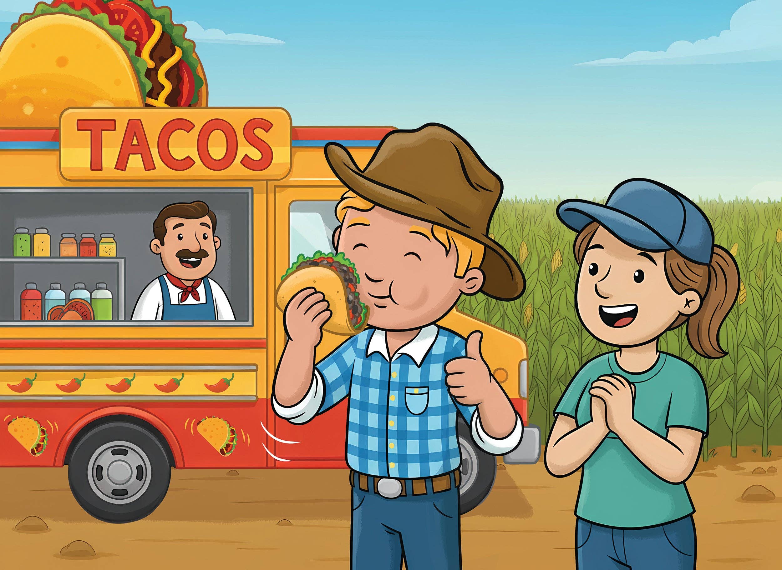 George the Farmer - Wholesale Pre-school book (3–5) - George the Farmer Kangaroo Cornfield7