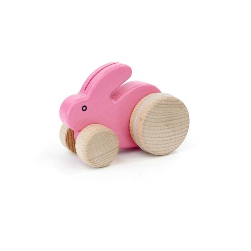 BAJO WOODEN TOYS - Wholesale Wood Toy - Kids - Wooden Small Rabbit (Jumping)3