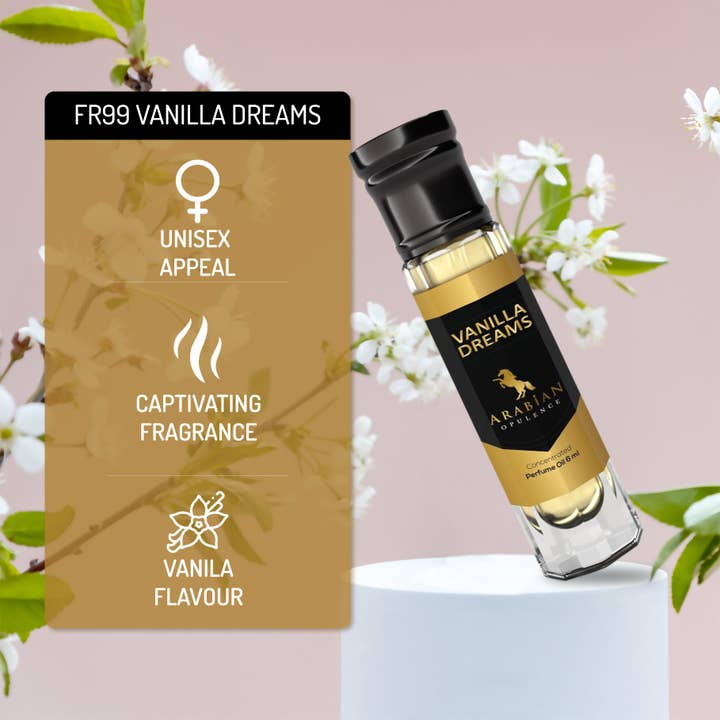 Arabian Opulence - Venta al por mayor Aceite de fragancias - FR99 DREAMY VANILLA - Aceite corporal perfumado, sin alcohol4