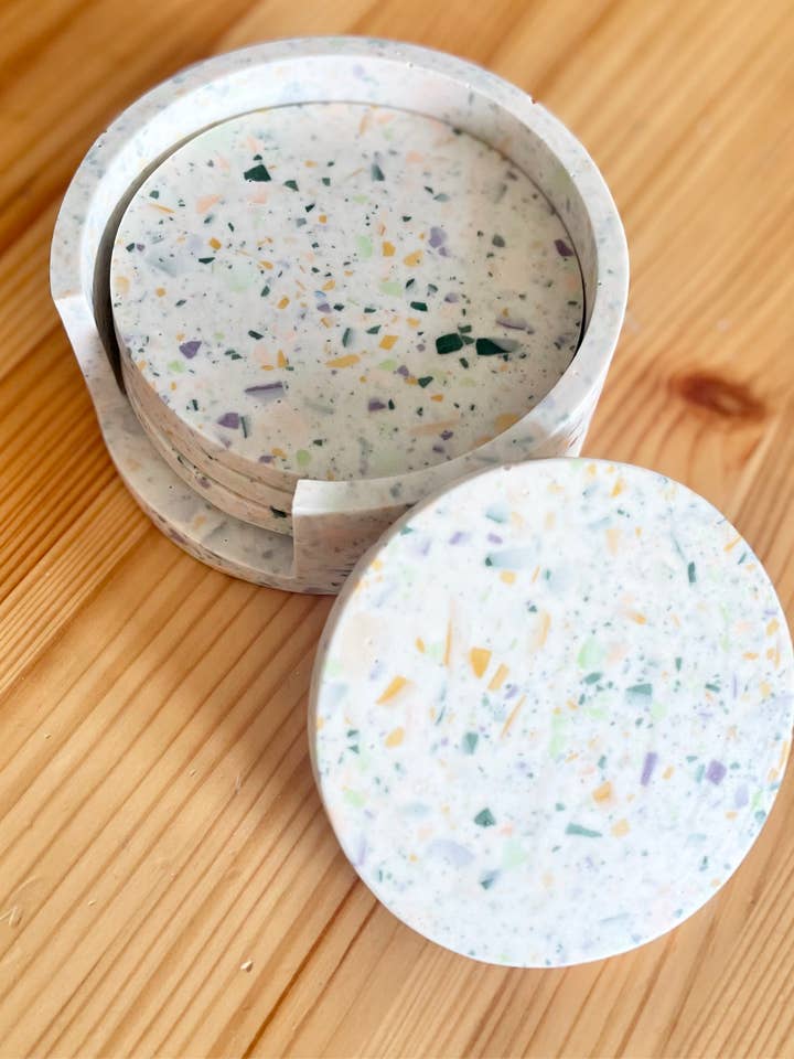 Set di sottobicchieri terrazzo Sierra per la vendita all'ingrosso da parte di Kookie