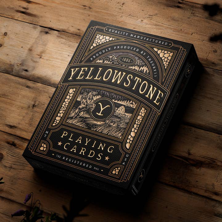 Yellowstone Playing Cards for wholesale by theory11