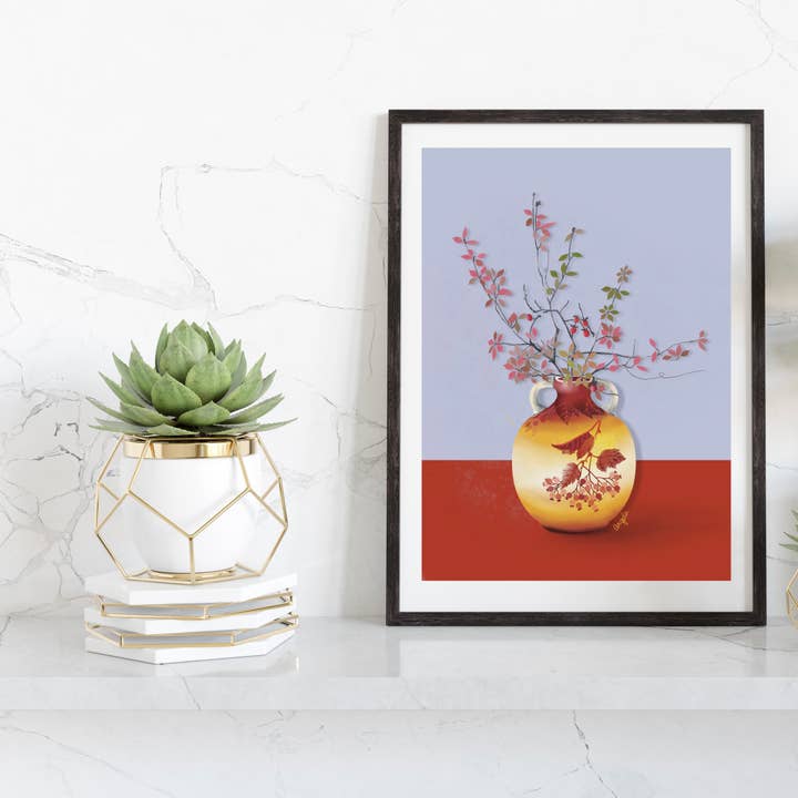 Studio Angelart - Wholesale Poster - Twigs in a vase art print1