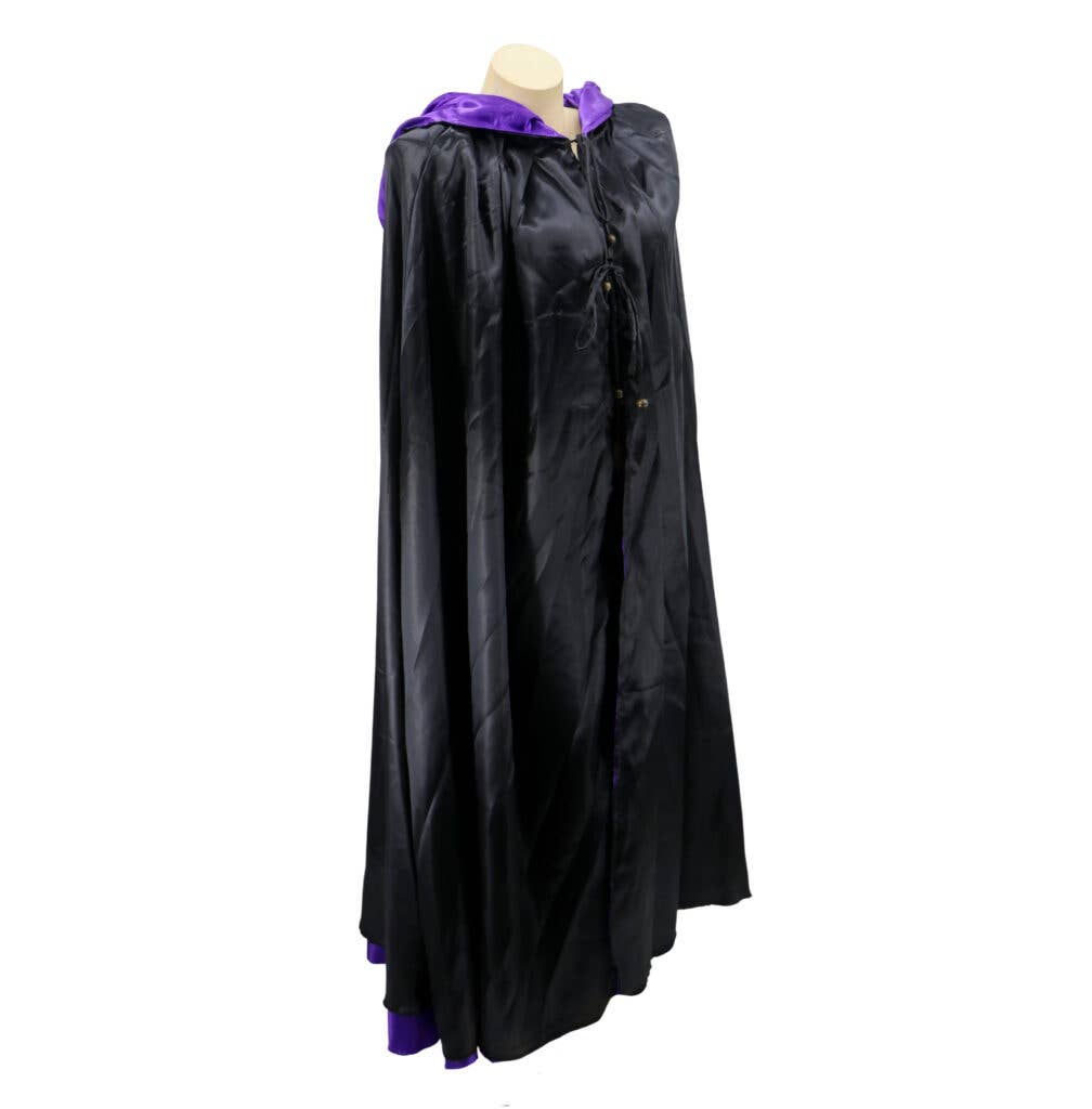 Western Fashion - Wholesale Cape - Women's - 8492 - Reversible Cape / Cloak with hood, Satin,38