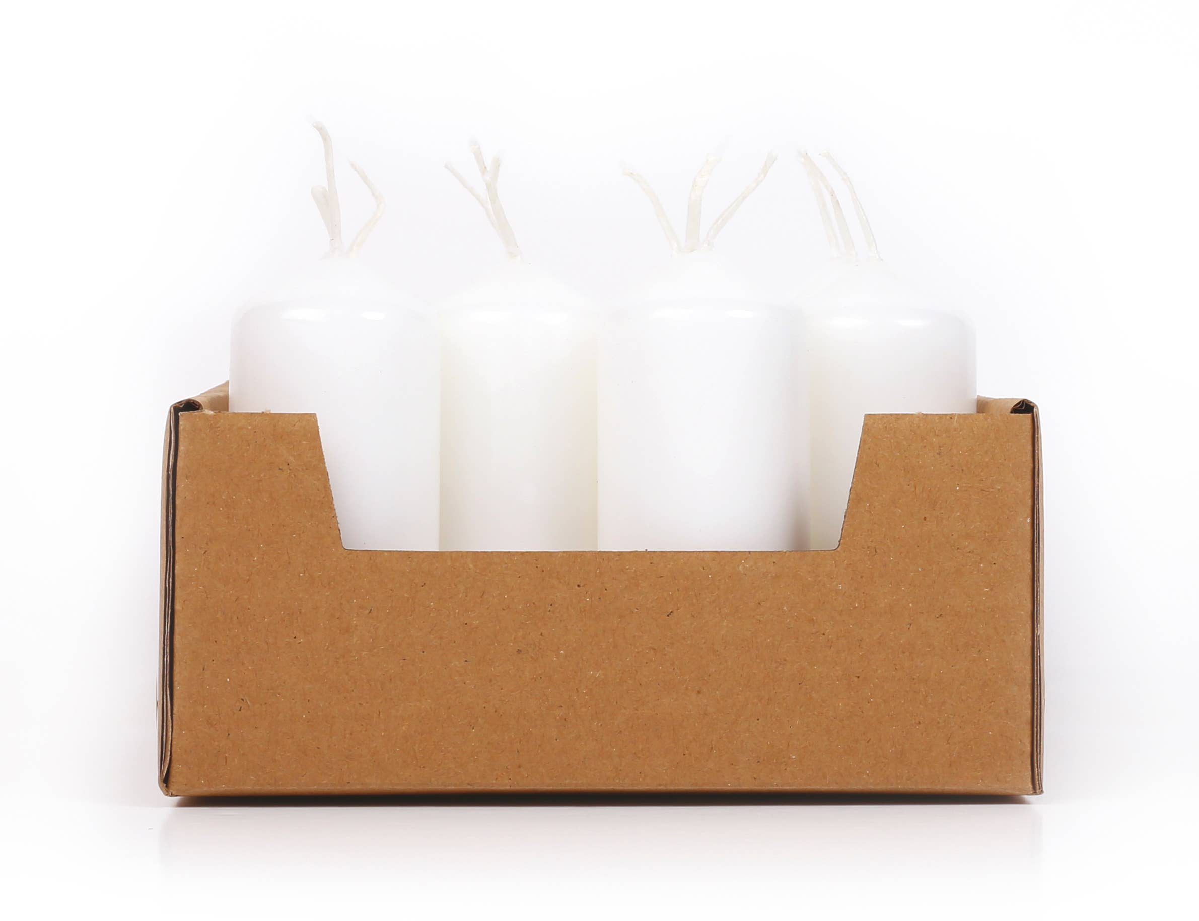 Graine Créative - Wholesale DIY Craft Kit - SET OF 12 WHITE CANDLES Ø40MM * H110MM2