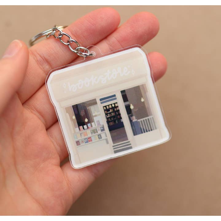 The Sticker Shop - Wholesale Keychain - Unisex - Bookstore Acrylic Keychain For Book Lovers And Readers1