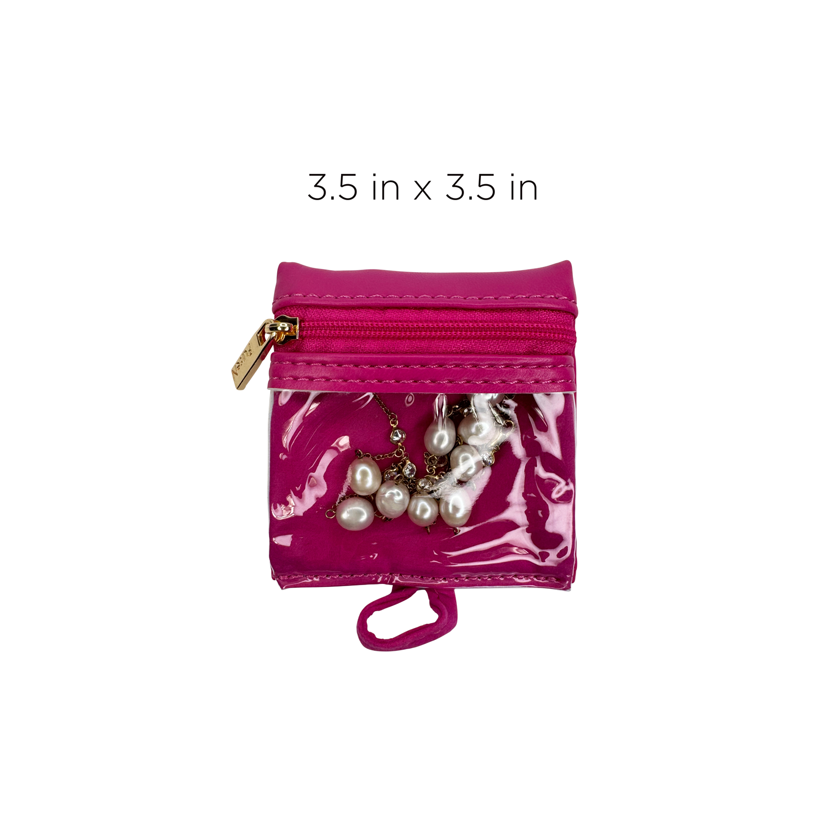 PurseN (new) - Wholesale Jewelry Box/Organizer - Oprah's Favorite Things 2021 - Ultra Jewelry Case - Fuchsia Velvet5
