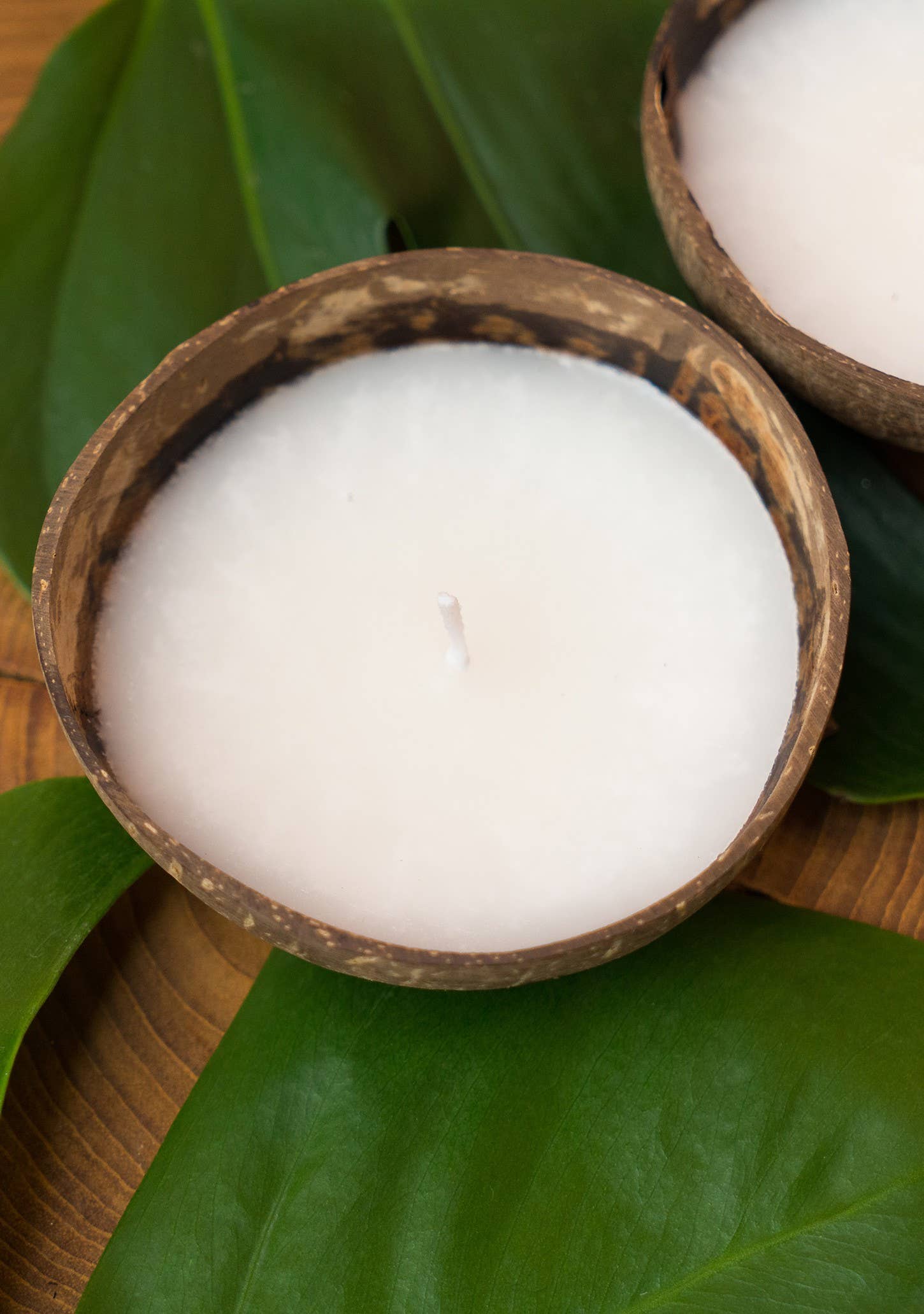 Namaste - Wholesale Jar/Filled Candle - Candle In Coconut Shell2