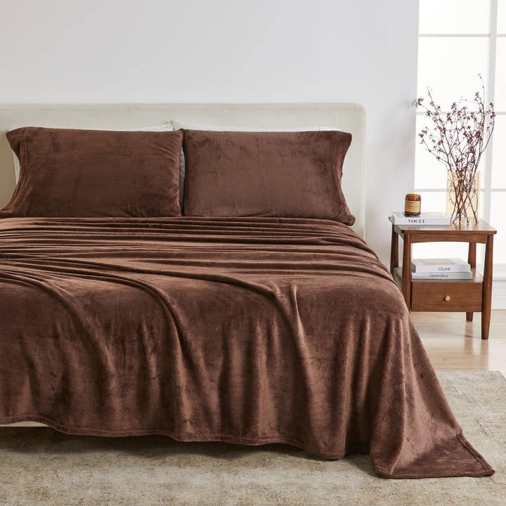 BH Collective - Wholesale Sheet Set - Velvet Plush Sheets - Solid Colors - Velvet Luxe97