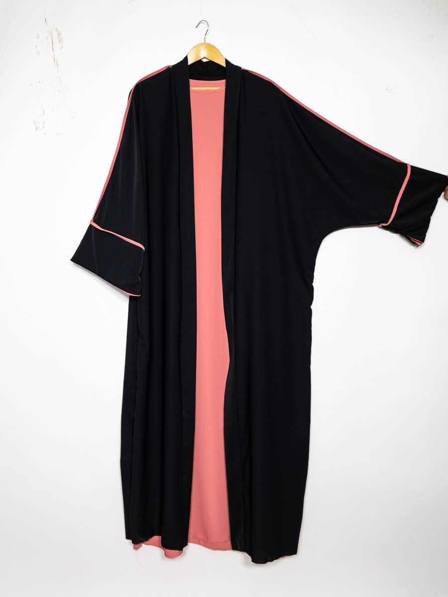 IDEAL OUTFIT - Vente Kimono – femme - kimono avec débardeur deux pièces en soie de Médine 2373pk16