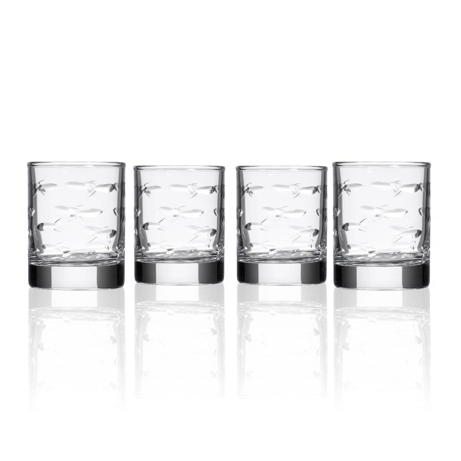 Rolf Glass – Copo/caneca por atacado – Vela Votiva 2,5" Escola de Peixes // Copo de Shot1