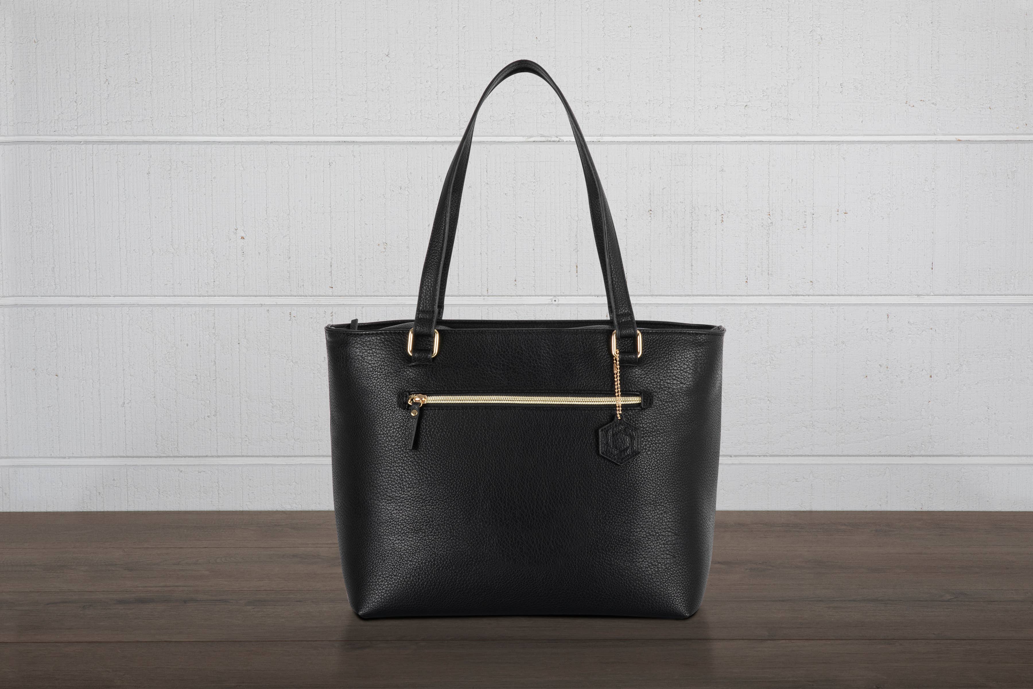 Black Uptown Cooler Tote Bag, (Black) for wholesale on Faire9