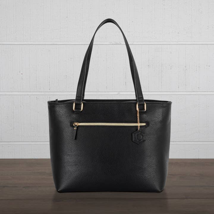 Black Uptown Cooler Tote Bag, (Black) for wholesale on Faire9