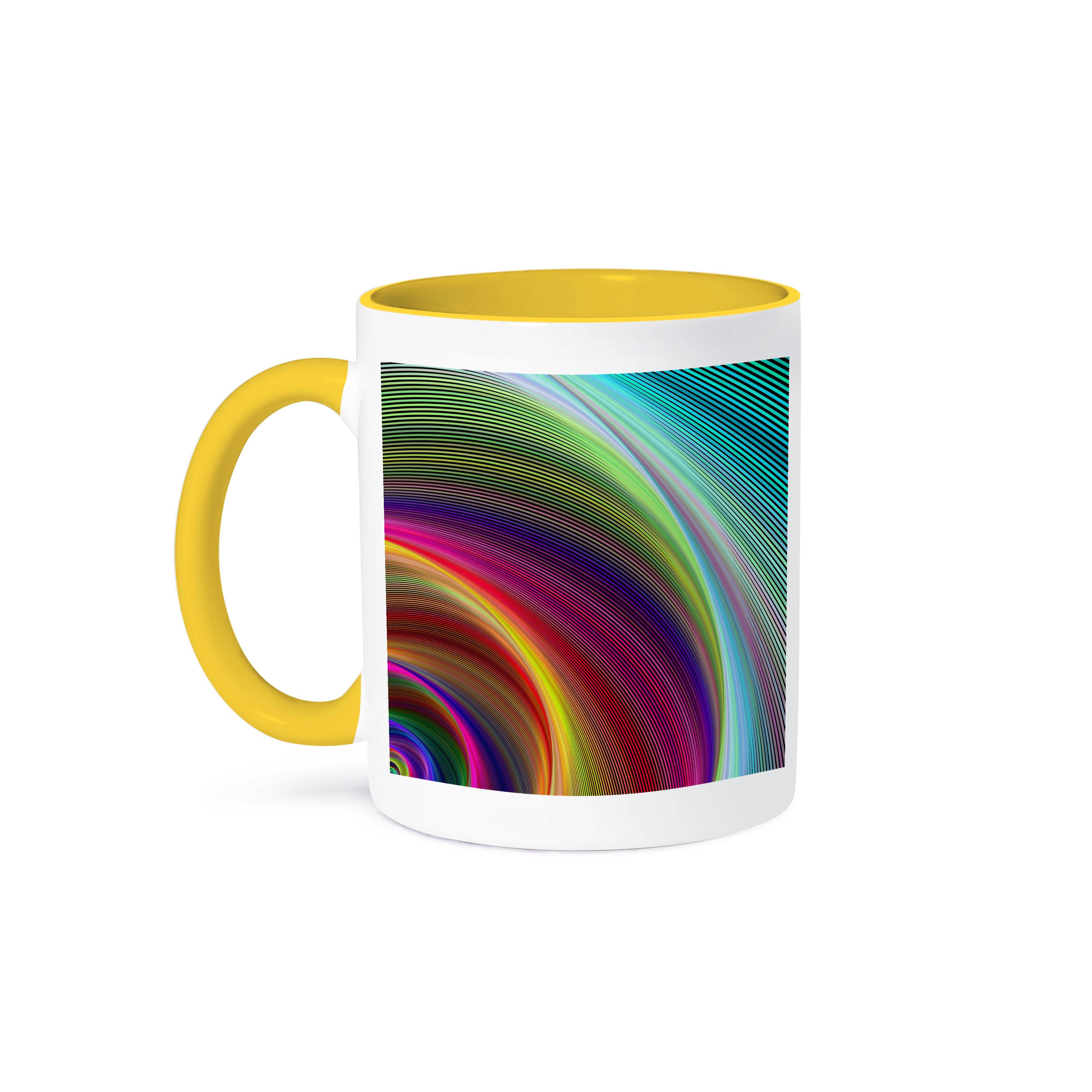 3dRose - Wholesale Coffee Mug - 3dRose, Vortex of Colors - colorful abstract graphic, Mug0