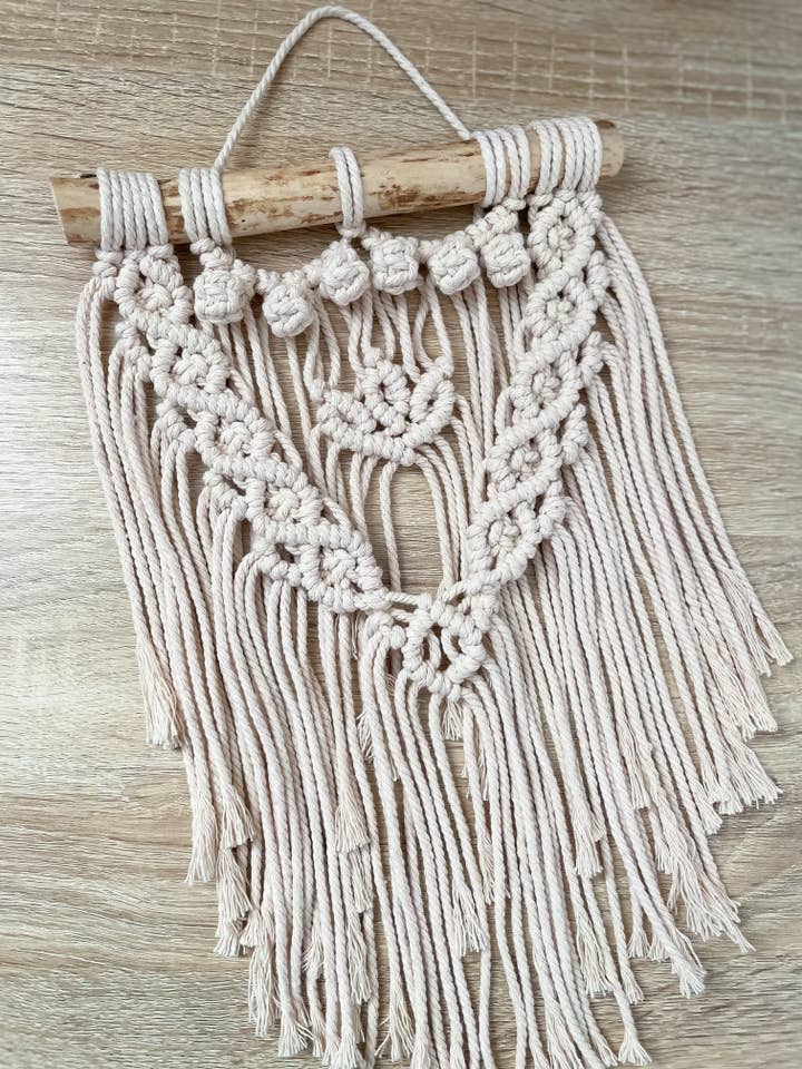 Macrame Wall Hanging for wholesale by Knotty Mama Studios