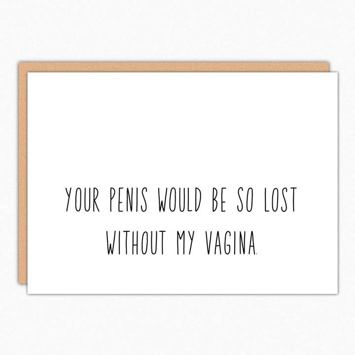 Tarjeta de San Valentín tan divertida y perdida para venta al por mayor de In A Nutshell Studio