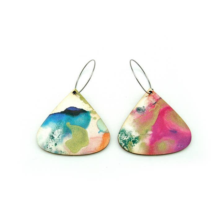 Lentebruis oorbellen voor wholesale door Solart