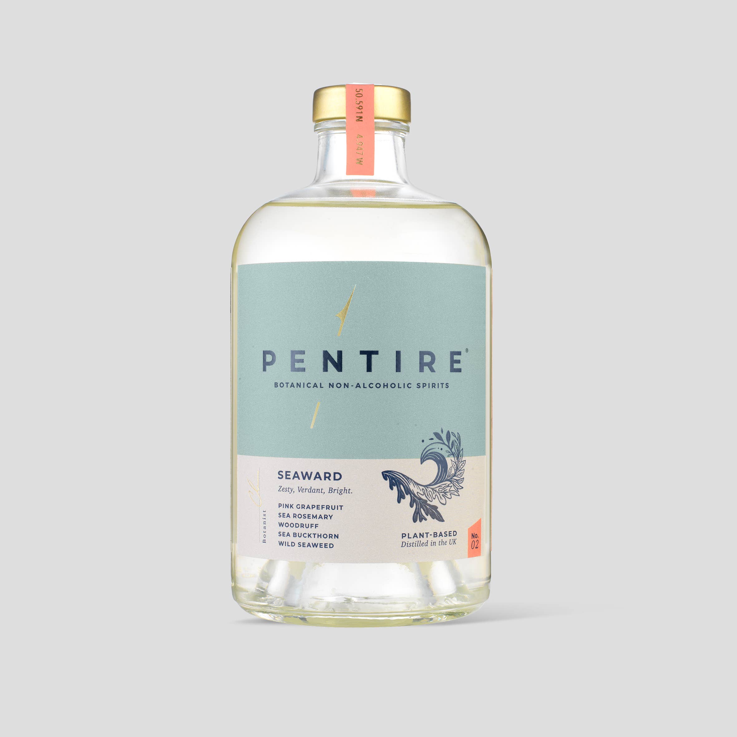 Pentire Drinks Inc. - Wholesale Non-Alcoholic Spirits/Wine/Beer - Pentire Seaward 70cl - non-alcoholic spirit