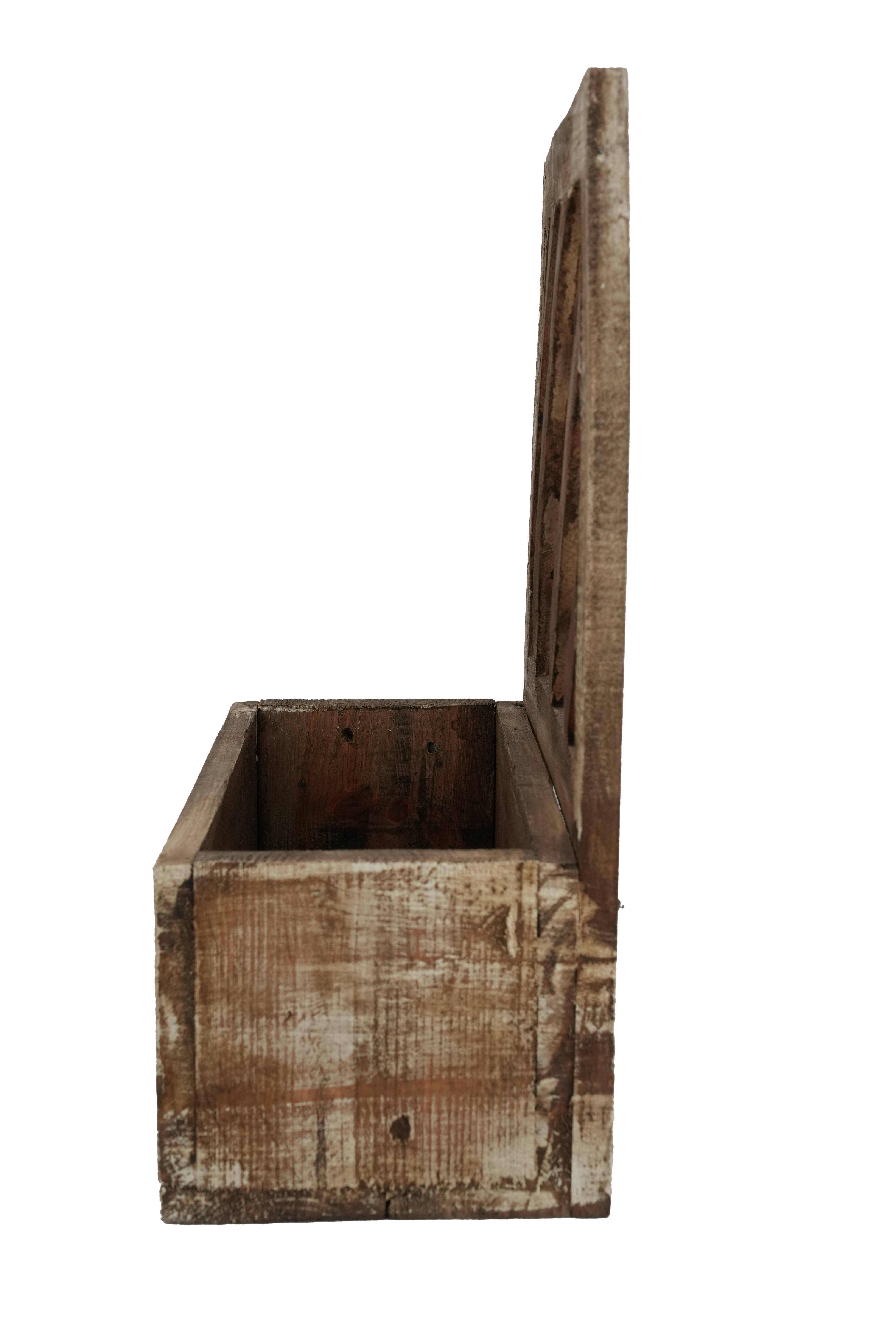 My Amigos Imports - Wholesale Planter Box - Farmhouse Lattice Wall Planter-WH-16x8x16H-Garden Decor2