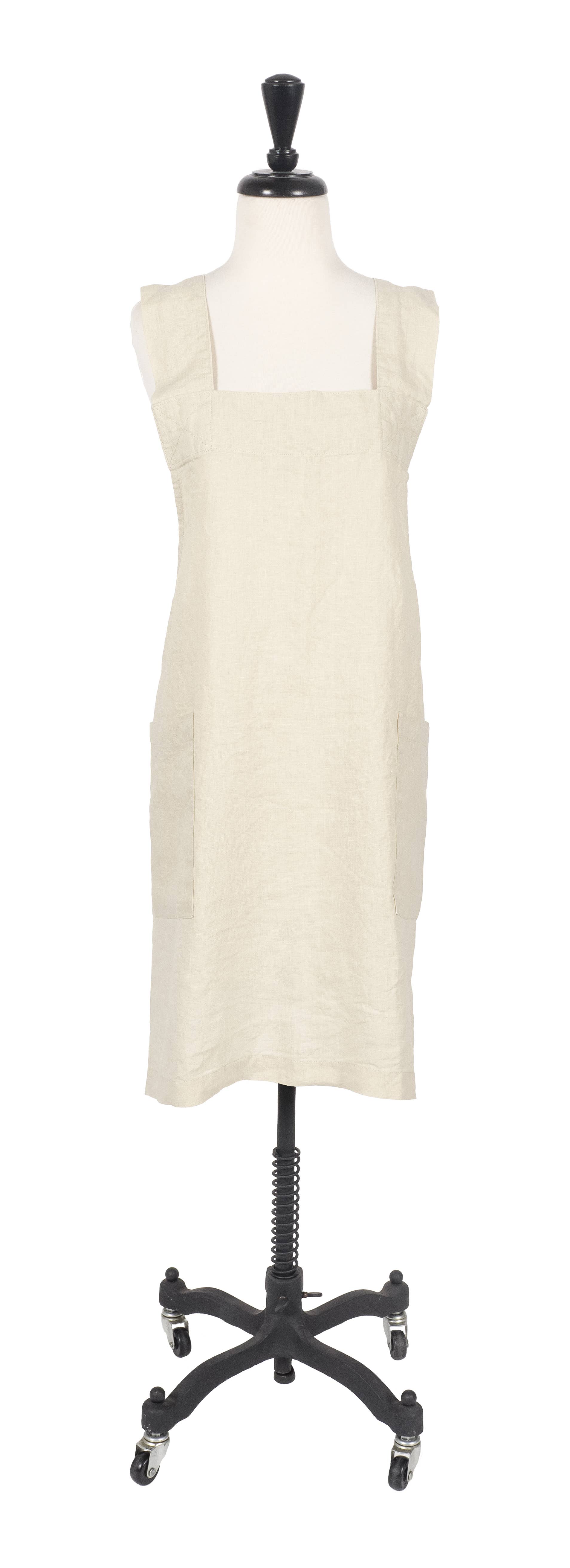 KAF Home - Wholesale Apron - KAF Home Firenze Stone Washed Linen Cross Back Smock Apron14