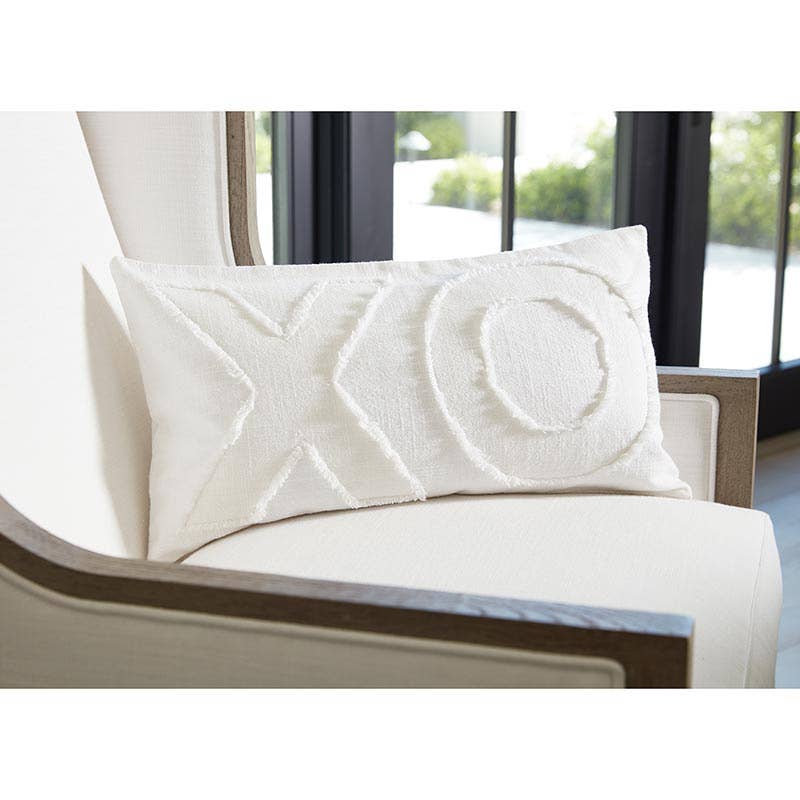 Santa Barbara Design Studio by Creative Brands - Wholesale Lumbar Pillow - Lumbar Pillowcase - XO White1