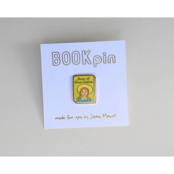 Ideal Bookshelf - Wholesale Lapel Pin/Button - Book Pin: Anne of Green Gables1