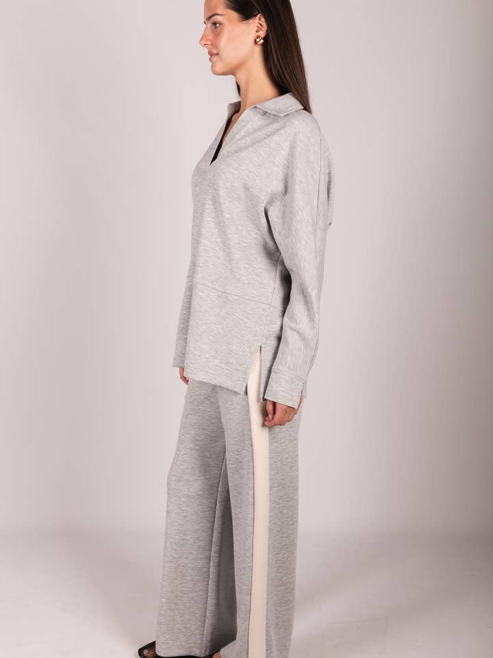 P. CILL - Wholesale T-Shirt - Women's - P. CILL Butter Modal Collared Long Sleeve Top39