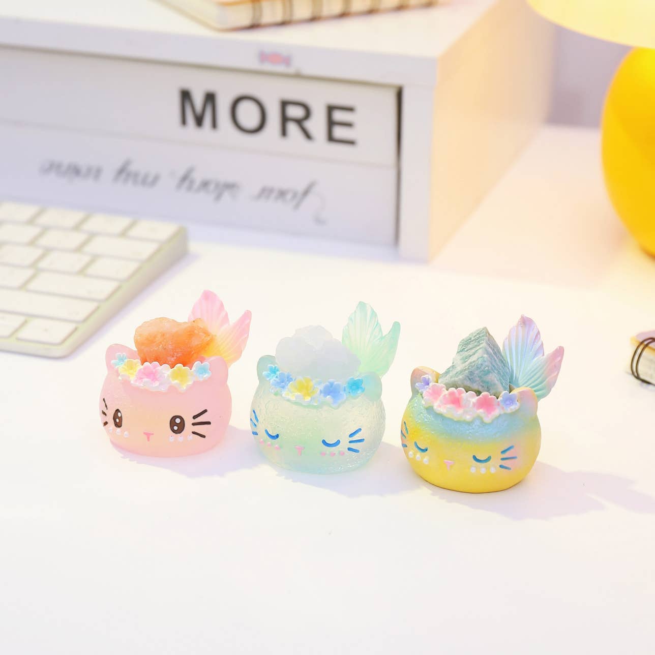 BCmini - Wholesale Decorative Figurine - 71309 Crystal Cat Mermaid Blind Box-82