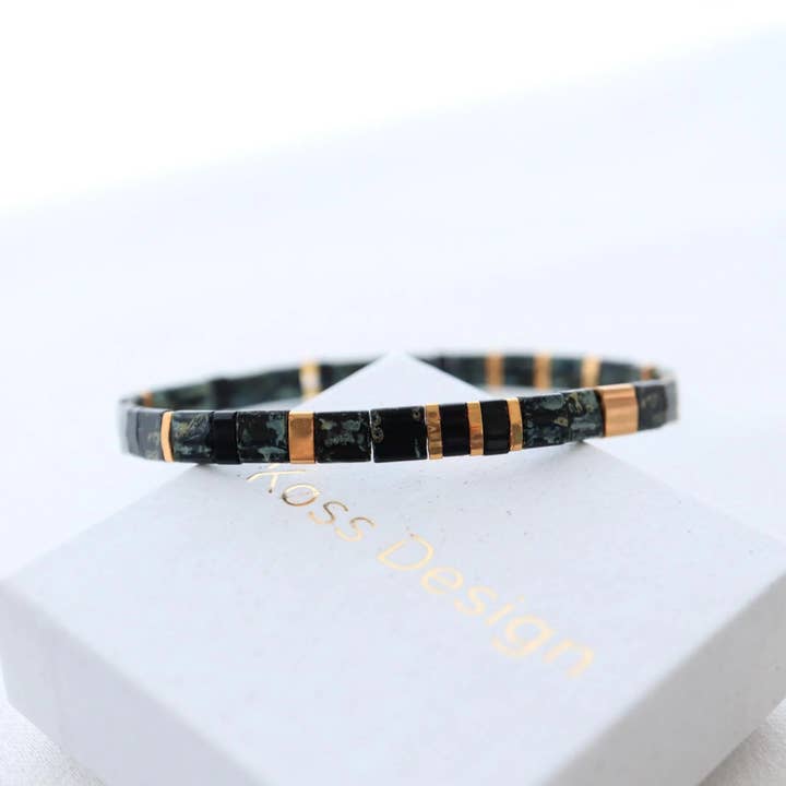 Koss Design – Pulseira de missangas por atacado – Parure Iconic - Pulseiras de pérolas5