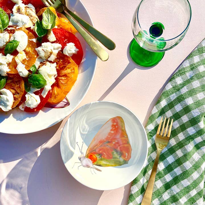 La dolce vita di una farfalla- Insalatiere Piccole for wholesale by Bordy's