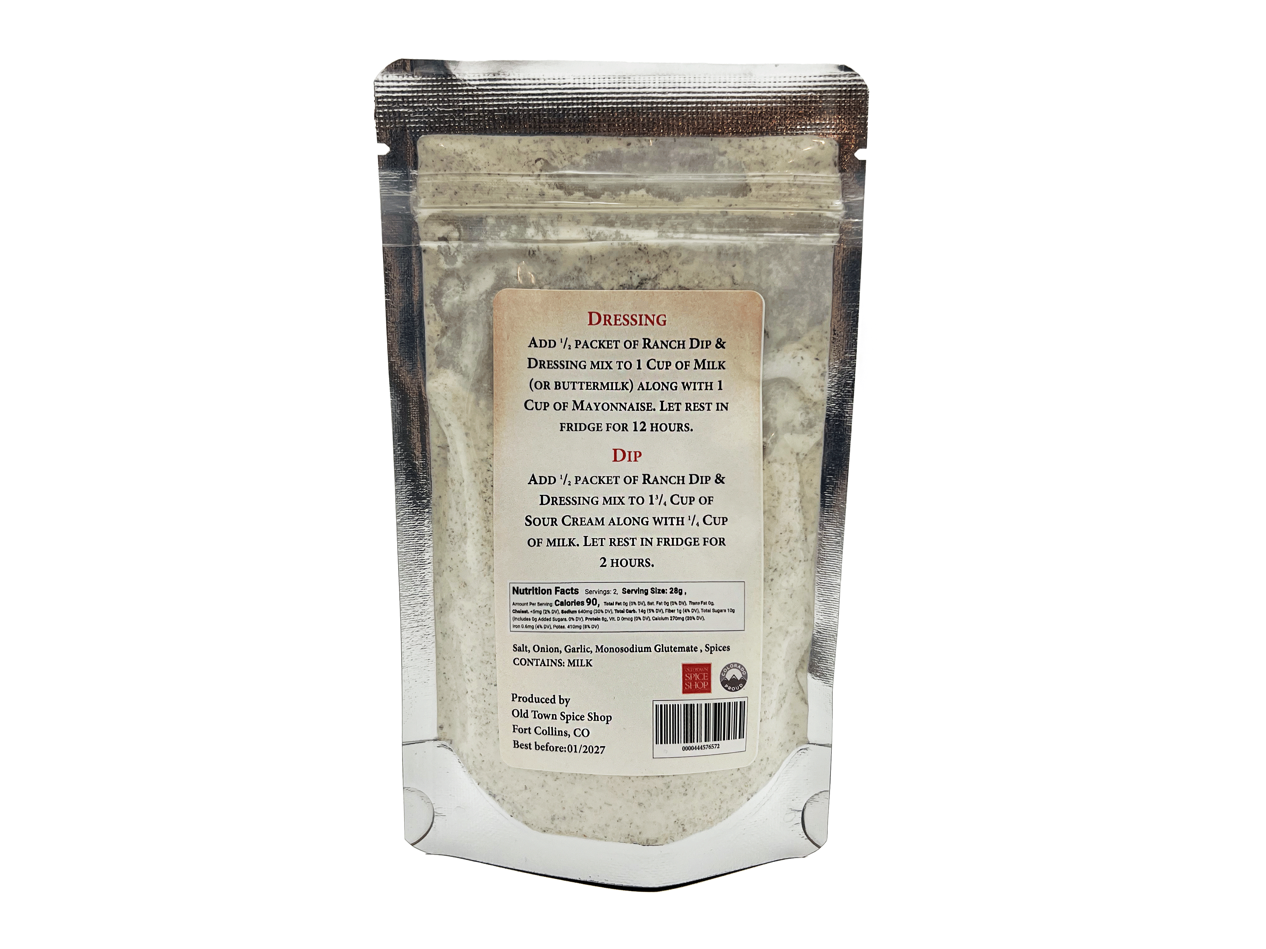 Old Town Spice Shop - Wholesale Salad Dressing - Ranch Dip and Dressing Mix Packet, Spice Mix for Ranch2