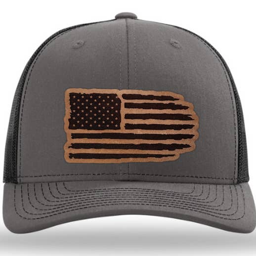 Sombrero andrajoso con la bandera estadounidense para venta al por mayor de Sugar City Maker