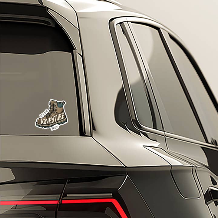 Sticker Atlas - Wholesale Sticker - Let Adventure Begin Sticker5