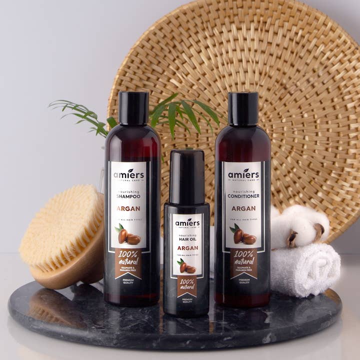 Amiers - Wholesale Hair Shampoo - 100% natural Argan Shampoo 250ml7
