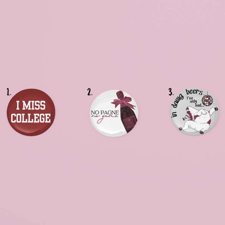 Game Day Button | 3 Options for wholesale by GameDayDrips