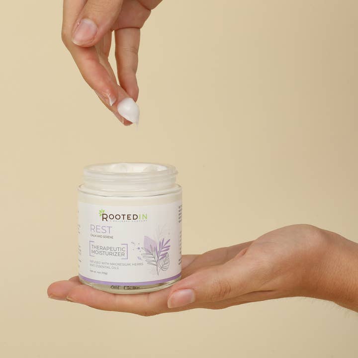 Rooted In - Wholesale Body Cream/Lotion - Rest Magnesium Cream for Sleep1