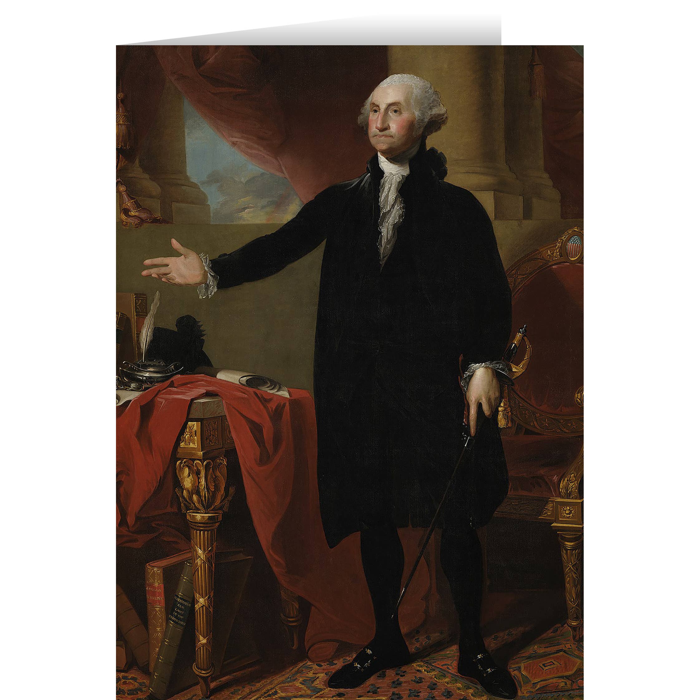 Nelson Gifts Wholesale - Wholesale Everyday Greeting Card - George Washington Greeting Card0