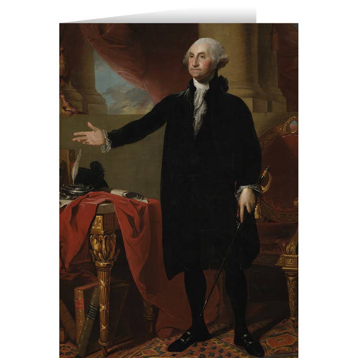Nelson Gifts Wholesale - Wholesale Everyday Greeting Card - George Washington Greeting Card
