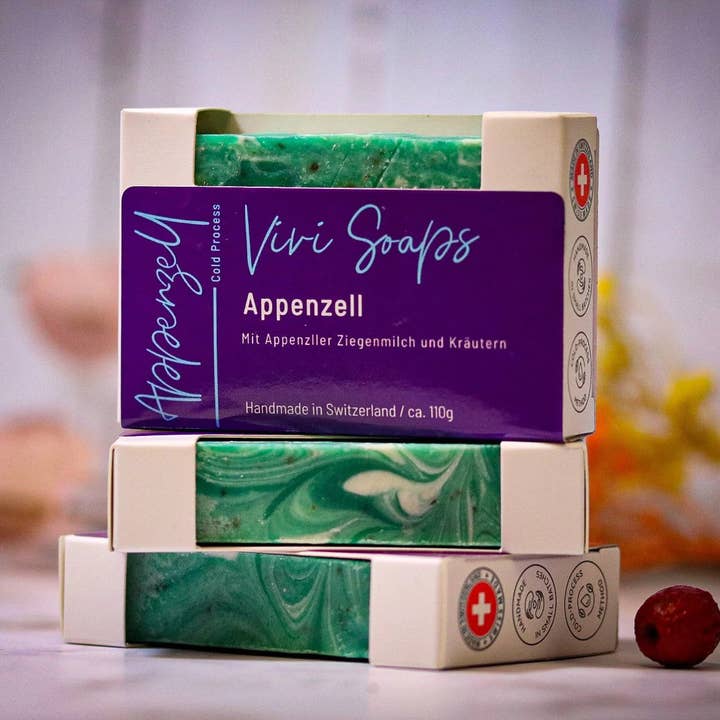 Appenzell - handmade soap with Appenzell goat milk for wholesale by ViviSoaps