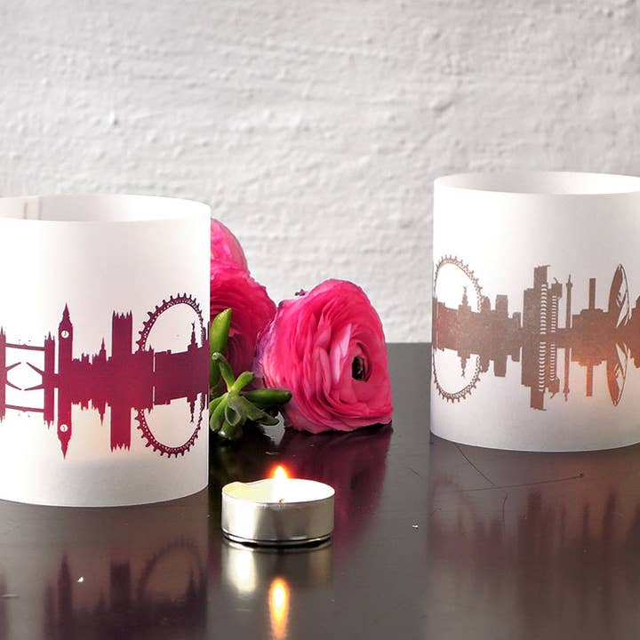 London Shade, set di 2 bustine leggere per la vendita all'ingrosso da parte di 44spaces