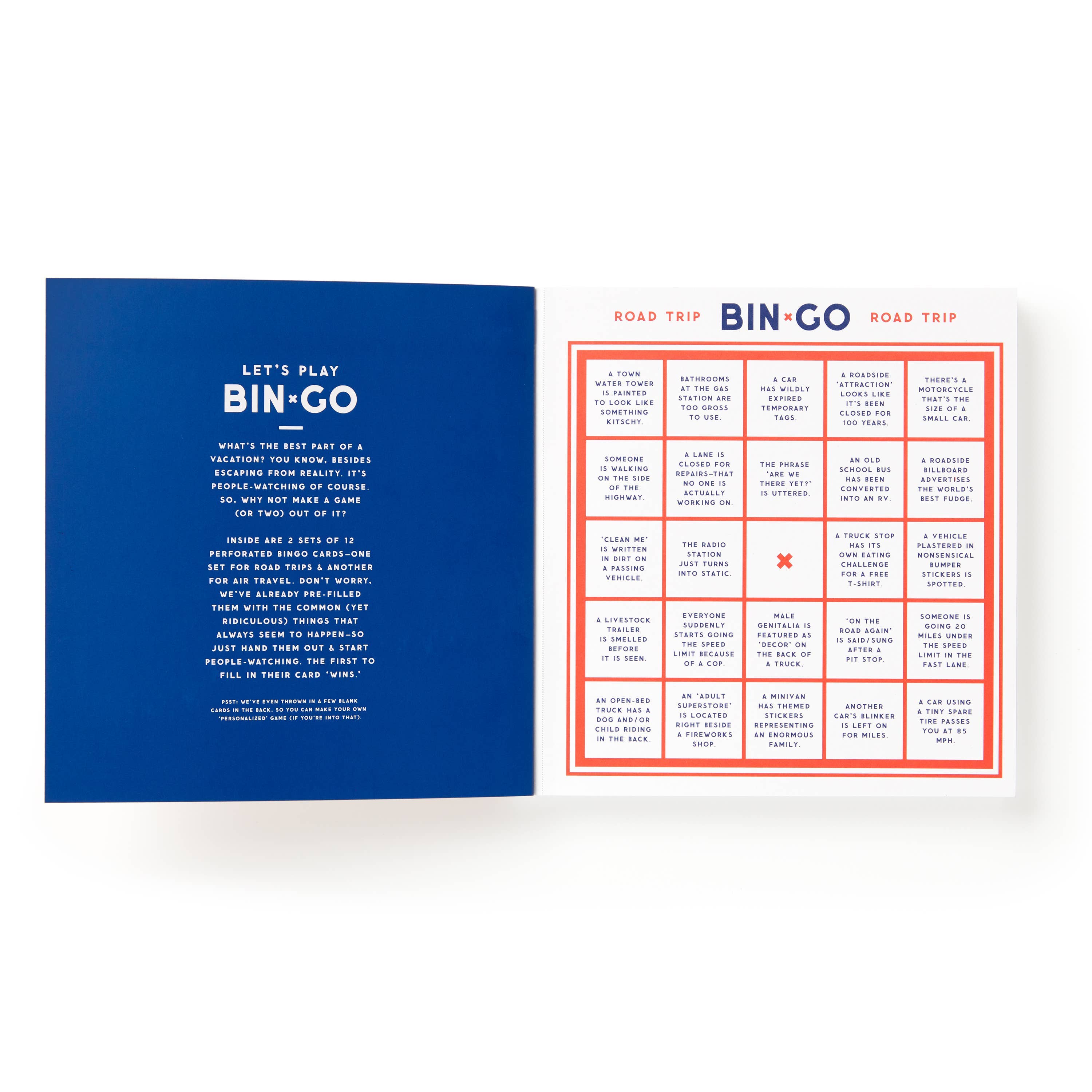 Chronicle Books - Wholesale Board Game - Brass Monkey Bin-Go Survive a Vacation Bingo Book3
