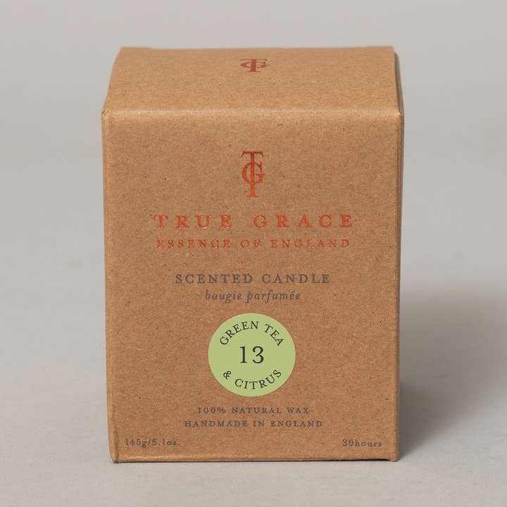 Green Tea & Citrus Everyday Candle for wholesale by True Grace
