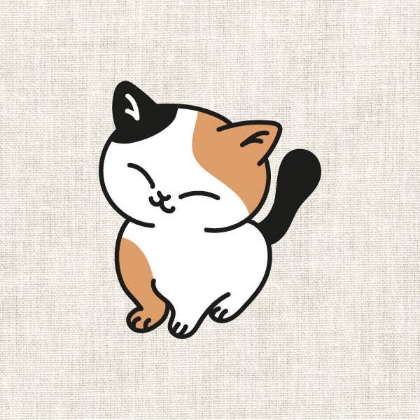 Fukuri - Wholesale Embroidery/Cross Stitch Supplies - Embroidery kit -DIY - Cat4