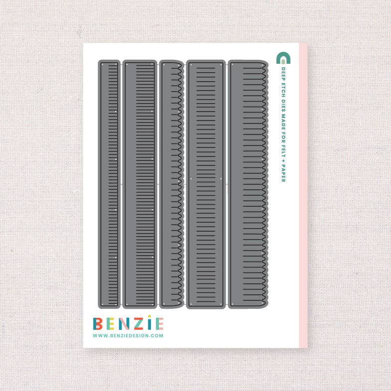 Benzie Design - Wholesale Knutselbenodigdheden - Bloemenrand, Diepe Etssnijmal