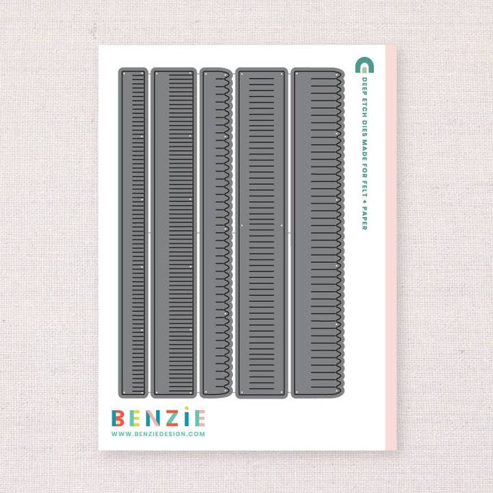 Benzie Design - Wholesale Knutselbenodigdheden - Bloemenrand, Diepe Etssnijmal0