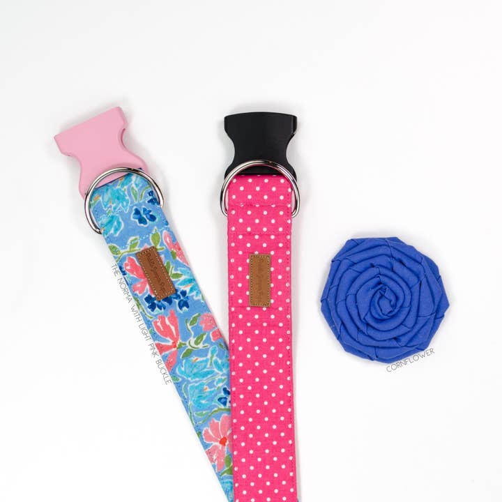 Puddle Jumper Pups – wholesale Halsband - Hund – Hallon Polka Dot