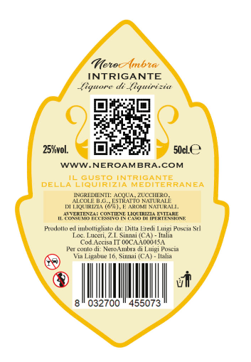 NeroAmbra - Vendita all'ingrosso Liquore - Intrigante - Liquore di Liquirizia2