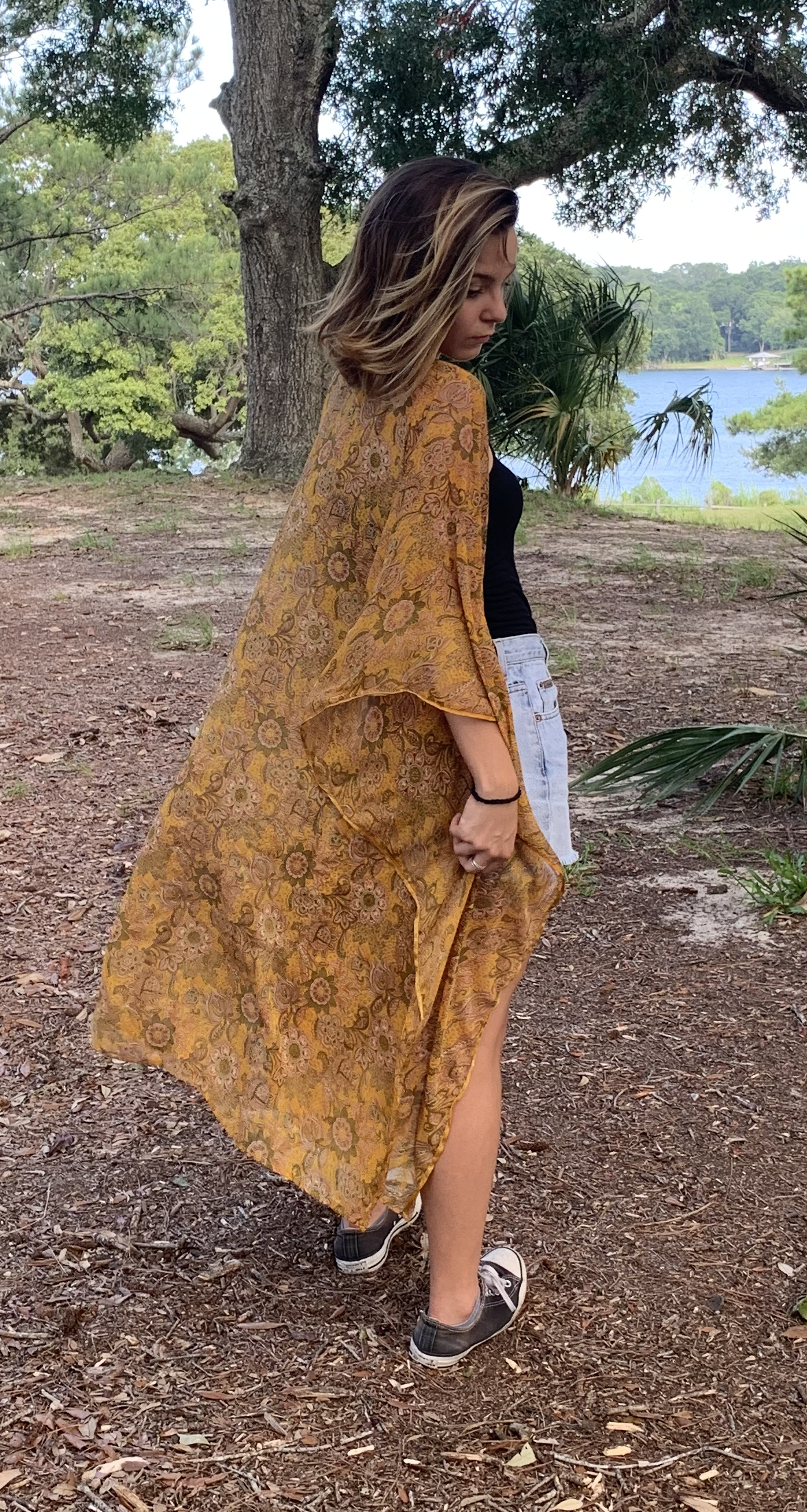 Sewing New Futures, Inc - Wholesale Kimono - Women's - Vintage Sari Kimono6